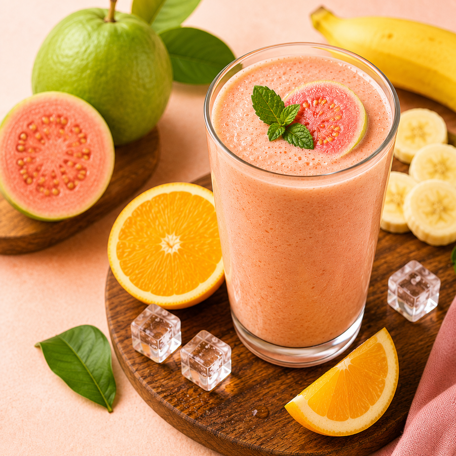 Guava Smoothie: Fragrant Tropical Cooler