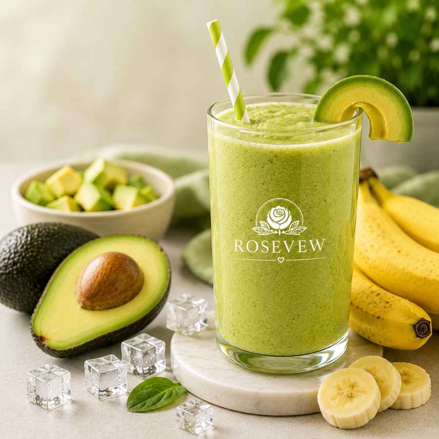 Avocado Banana Smoothie: Extra Creamy Classic