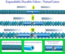 Tuyau d'arrosage extensible 50 pi 75 pi 100 pi 150 pi 200 pi Extensible 50 75 pi 100 pi 150 200 pi (CA, SkyBlue)