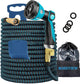 Garden Hose Expandable 50ft 75ft 100ft 150ft 200ft Expanding 50 75 feet 100 foot 150 200 ft (CA, DarkBlue)