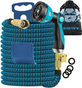 Tuyau d'arrosage extensible 50 pi 75 pi 100 pi 150 pi 200 pi Extensible 50 75 pi 100 pi 150 200 pi (CA, LakeBlue)